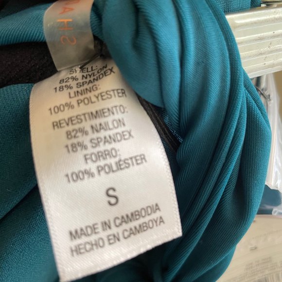 Shade and Shore Bandeau Tie Back Swimsuit S - Picture 9 of 14